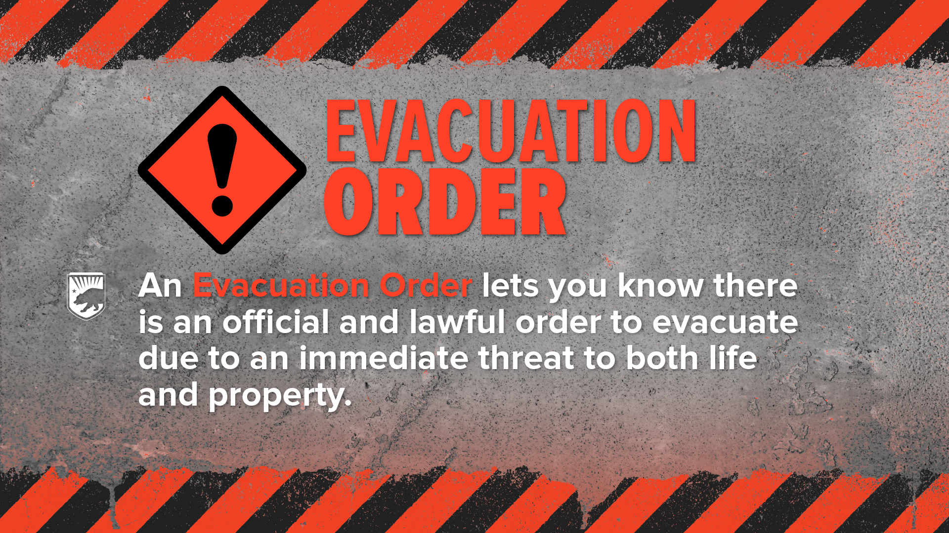 Evacuation and Shelter in Place