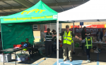 CERT booths at the safety fair