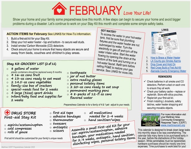 FEBRUARY – Love your life!